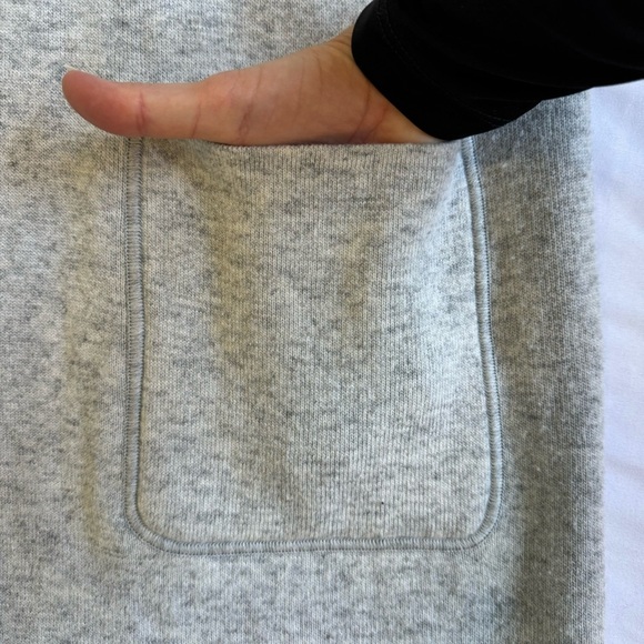 LOFT Reversible Blue & Gray Wool Blend Sweater Jacket Cardigan Coatigan Sz S - Picture 7 of 9